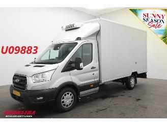 krockskadad bil bedrijf Ford Transit 2.0 TDCI Kuhlkoffer Thermo King Navi Airco Cruise Camera 2021/6