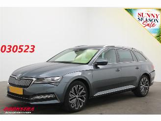 krockskadad bil auto Skoda Superb Combi Combi 1.4 TSI iV L&K Executive Pano LED ACC Canton Memory SBL 360° Massage 2020/12