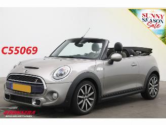 krockskadad bil auto Mini Cabrio 2.0 Cooper S Aut. Chili Serious Business H/KCruise Clima Leder SHZ 59.827 km! 2016/6