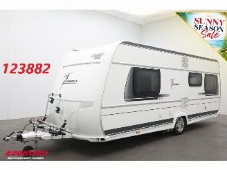 krockskadad bil caravan Fendt  TENDENZA 515 Luifel Mover Levelsysteem Dakairco Fietsendrager 2017/6
