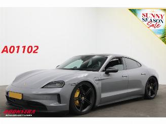 krockskadad bil auto Porsche Taycan 4S 79 kWh Sport Chrono ACC Bose Memory 2024/5
