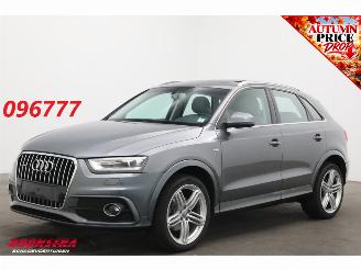 damaged passenger cars Audi Q3 2.0 TFSI S-Tronic quattro Pro S-Line Pano Bose Leder SHZ Navi Clima PDC 2014/7