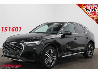 damaged passenger cars Audi Q5 Sportback 50 TFSI e DSG quattro Competition S-Line Virtual Apple/Android Leder Memory SHZ AHK 2023/7