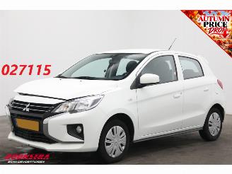 uszkodzony samochody osobowe Mitsubishi Space-star 1.2 Cool+ Airco Bluetooth DAB 2021/8