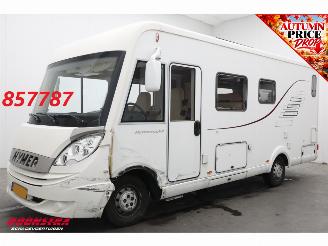 skadebil camper Hymer  B 554 2.3 M.Jet Solar Hefbed Cruise Clima 2011/6
