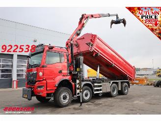 danneggiata veicoli industriali MAN TGS 43.510 8X8 Widespread Palfinger Q170Z84TI Kran 62.358 km!! 2024/1