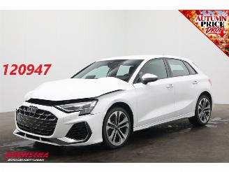 damaged passenger cars Audi S3 Sportback 2.0 TFSI DSG quattro ACC SHZ Virtual Apple/Android Camera PDC 2025/5