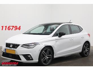 krockskadad bil auto Seat Ibiza 1.6 TDI FR Intense Pano ACC Navi Clima Apple/Android PDC 2019/4