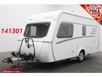 krockskadad bil caravan Eriba  Nova Light 425 ENL Mover Fietsendrager Luifel TV Dwarsbed 2014/7