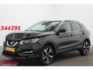 Damaged car Nissan Qashqai 1.2 Tekna 17" Cruise Navi Clima SHZ Leder 360° PDC 2018/9