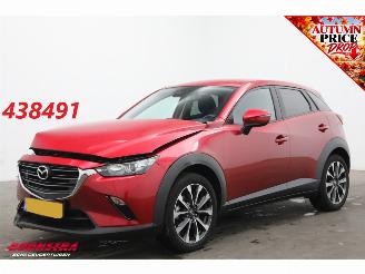 krockskadad bil auto Mazda CX-3 2.0 SAG 120 Sport Selected SHZ Airco Navi PDC Trekhaak Apple Carplay/Andoid auto 2019/12