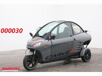 krockskadad bil brommobiel Carver  BR 1 Base Leder 45km/h 8.149 km! 2021/2