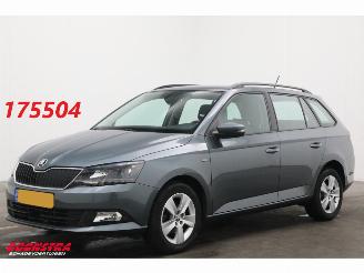Damaged car Skoda Fabia Combi 1.0 TSI Clever Clima SHZ Cruise Navi LMV Xenon 2018/7