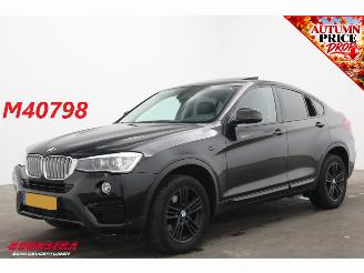 uszkodzony samochody osobowe BMW X4 xDrive20i Aut. Executive Pano Cruise Clima Memory Leder SHZ Camera PDC 2014/10