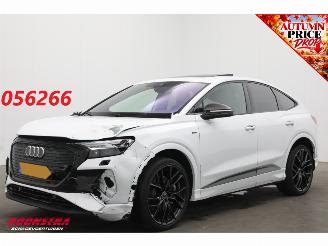 skadebil auto Audi Q4 50 quattro S edition 77 kWh Pano LED ACC HUD Camera SHZ 2023/6