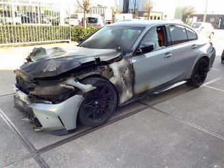 Vrakbiler auto BMW M3 M3 (G80), Sedan, 2019 3.0 Competition xDrive Turbo 24V 2021/10