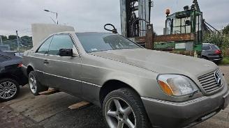 Vrakbiler auto Mercedes S-klasse S (C140), Coupe, 1992 / 1999 6.0 600 Coupe 48V 1995/9