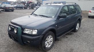 Sloopauto Opel Frontera B Groen L382 Onderdelen Bumper Deur 2003/1