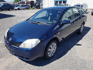 Coche siniestrado Nissan Primera P12 Blauw BW9 Onderdelen Bumper Deur 2002/9