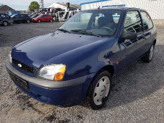 Vrakbiler auto Ford Fiesta Torino Blauw Onderdelen Bumper Deur 2002/3