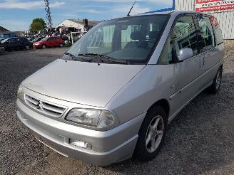Coche siniestrado Citroën Evasion Zilver Onderdelen Bumper Deur Spiegel 2000/2