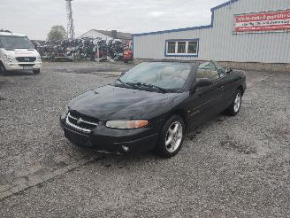 Vrakbiler auto Chrysler Stratus Cabrio Zwart PX8 Onderdelen 625H Motor 1997/7