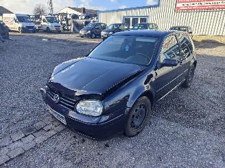 Vrakbiler auto Volkswagen Golf 1.9TDI Blauw LC5H Onderdelen ALH Motor 1998/10