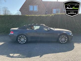 Coche siniestrado BMW 6-serie 6 serie (E64), Cabrio, 2004 / 2010 650 i 4.8 V8 32V 2007/4