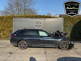 Coche siniestrado BMW 5-serie 5 serie Touring (G31), Combi, 2017 530i 2.0 TwinPower Turbo 16V Mild Hybrid 2021/8