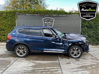 Vrakbiler auto BMW X3 X3 (F25), SUV, 2010 / 2017 xDrive 20i 2.0 16V Twin Power Turbo 2017/5