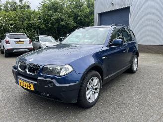 Voiture accidenté BMW X3 3.0d Executive panoramdak, clima, stoelverwarming, leer enz 2005/3