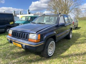 skadebil auto Jeep Grand-cherokee 5.2I V8 AUTOMAAT AIRCO, 4WD, 4X4 1993/2