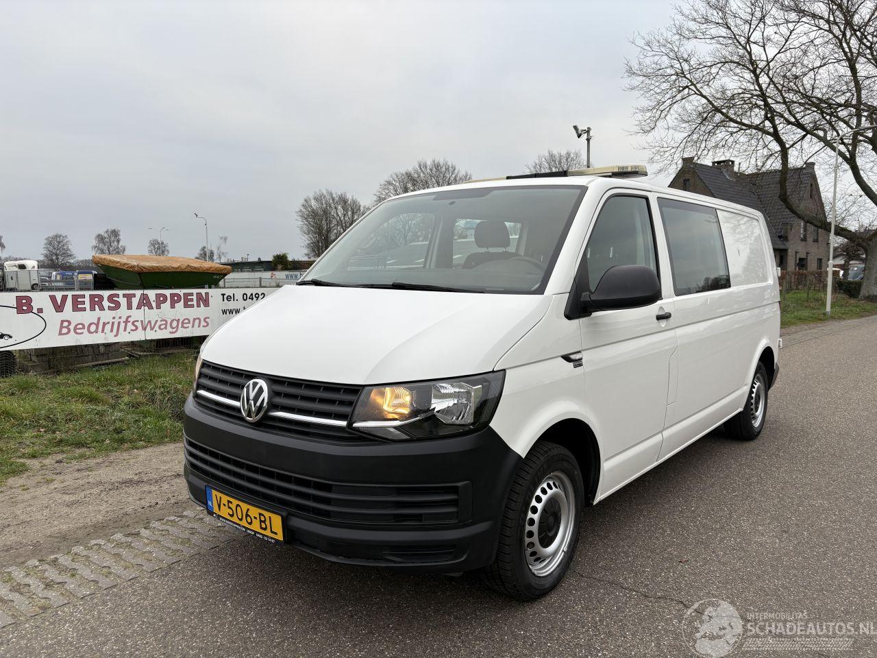 Volkswagen Transporter 2.0 TDI LANG DUBBELE CABINE AIRCO 120.000 KM N.A.P. EURO 6