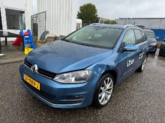 Coche accidentado Volkswagen Golf 1.6 AUTOMAAT TDI Business Edition BJ 2015 400.123 KM 2015/5