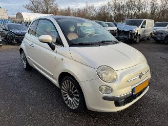 skadebil auto Fiat 500 1.2 Lounge AUTOMAAT 2010/7