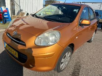 krockskadad bil auto Nissan Micra 1.2 Visia Pack 2011/4