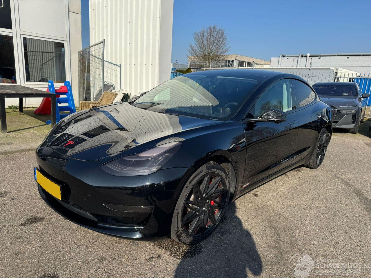 Tesla Model 3 Performance 462 PK AWD 75 kWh