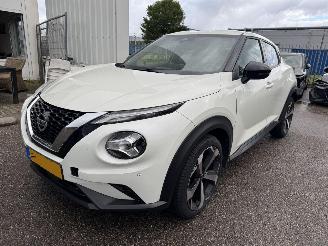 krockskadad bil auto Nissan Juke 1.0 AUTOMAAT DIG-T Tekna 2021/11