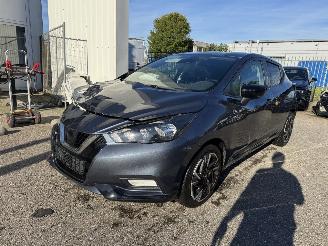krockskadad bil auto Nissan Micra 1.0 IG-T N- Design 2022/3
