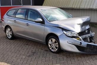 Salvage car Peugeot 308 308 SW (L4/L9/LC/LJ/LR), Combi 5-drs, 2014 / 2021 1.6 BlueHDi 120 2015/12