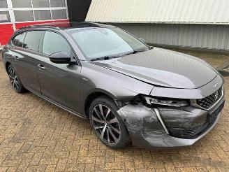 Coche siniestrado Peugeot 508 508 SW (F4/FC/FJ/FR), Combi, 2018 1.6 16V PureTech 180 2019/10
