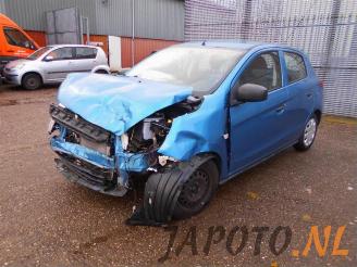 Uttjänta bilar auto Mitsubishi Space-star Space Star (A0), Hatchback, 2012 1.0 12V 2013/7