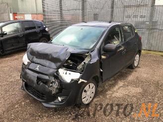 rozbiórka samochody osobowe Mitsubishi Space-star Space Star (A0), Hatchback, 2012 1.0 12V 2015/2