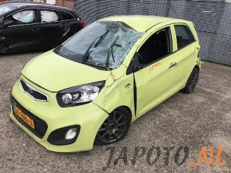 Coche siniestrado Kia Picanto Picanto (TA), Hatchback, 2011 / 2017 1.2 16V 2012/1