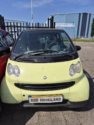 Purkuautot passenger cars Smart Fortwo Coupé (450.3) Hatchback 3-drs 0.7 (M160.920) [45kW] 5-BAK 2005/1