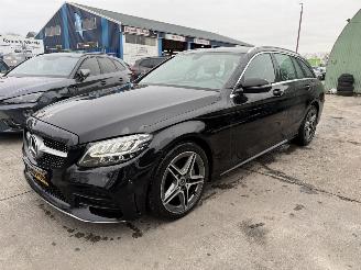 damaged passenger cars Mercedes C-klasse 180 Autom. 115KW Clima Navi  Premium Plus Pack Led 2018/12