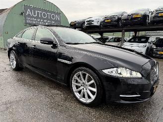 Schadeauto Jaguar XJ 3.0 V6D 202KW Autom. Pano Clima Navi Leer Premium Luxury NAP 2013/5