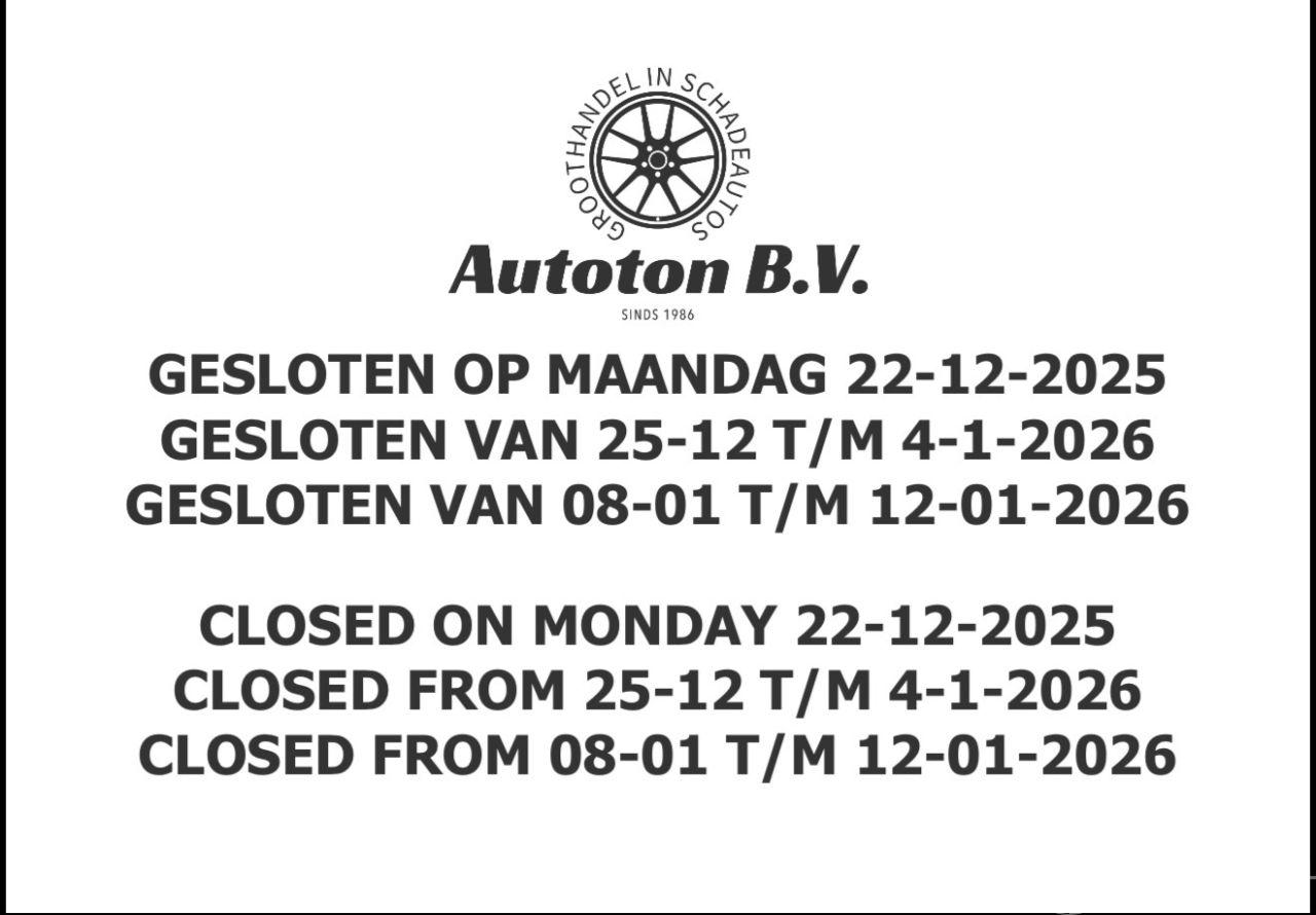 Audi A1 AUTOTON - GESLOTEN