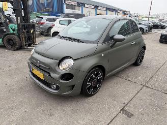 Vaurioauto  passenger cars Fiat 500 0.9 Twinair 77KW Turbo Sport Navi Clima Led NAP 2017/4