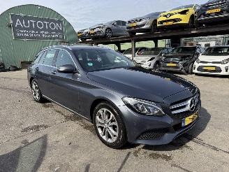 Auto incidentate Mercedes C-klasse 350e Hybrid 155KW Autom. Clima Navi Led Xenon Burmester 2015/12